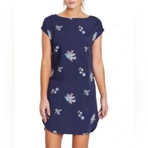 Patagonia June Lake Dress  Sassafras Navy Size Small